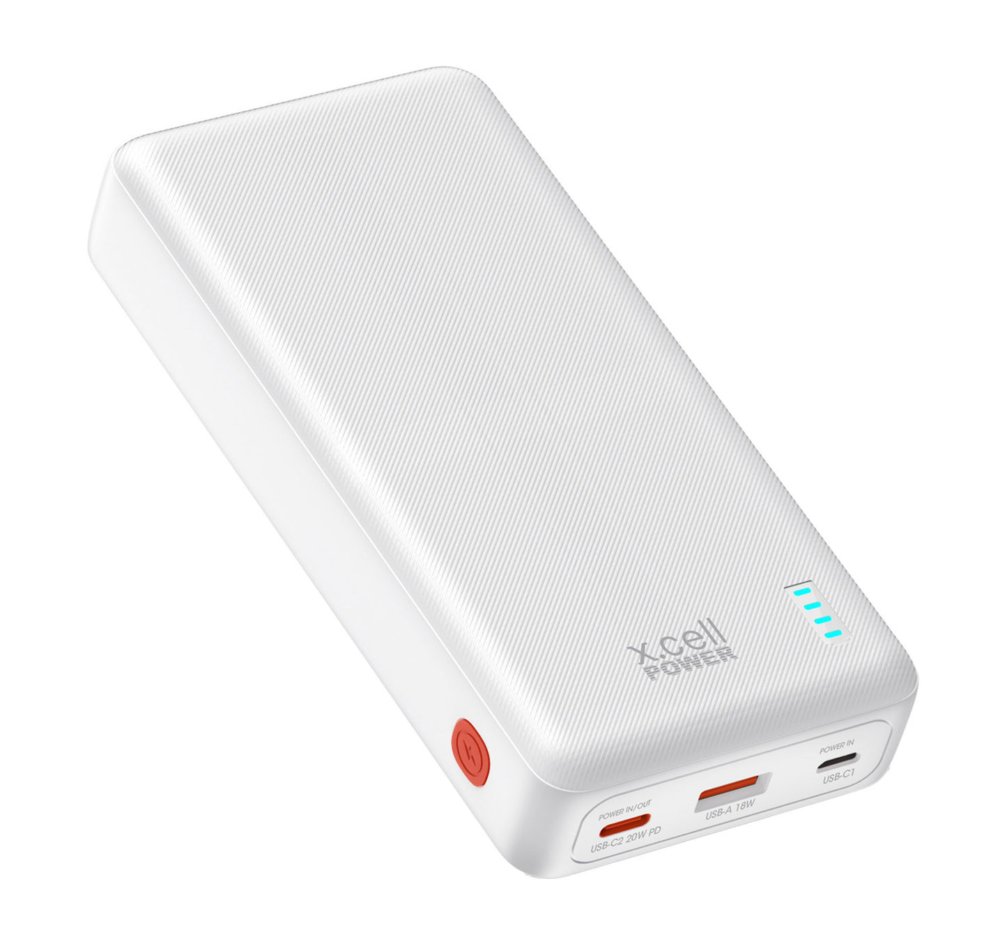 X.Cell PD Power Bank 20000mAh PC-20200PD White