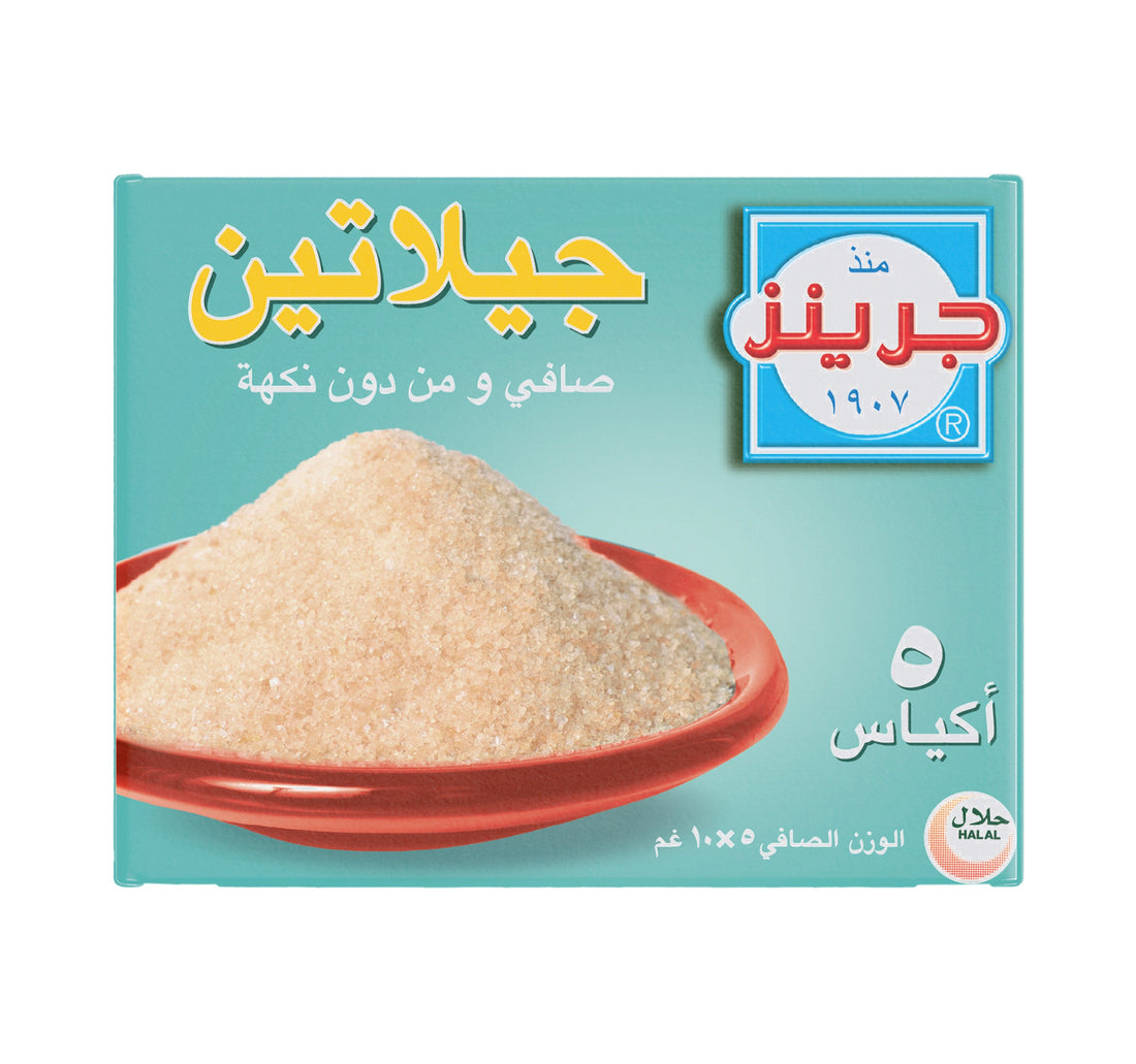 Green's Pure & Unflavored Gelatine 50 g