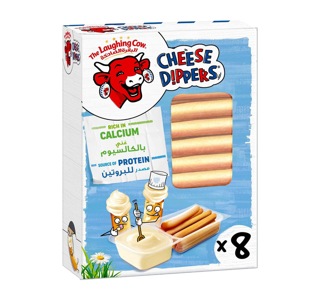 La Vache qui Rit Dip & Crunch Cheese and Breadstick Snack 280 g