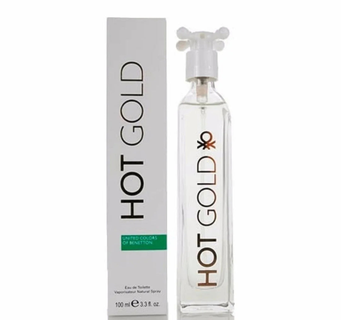 Benetton Hot Gold Eau De Toilette For Women 100ml