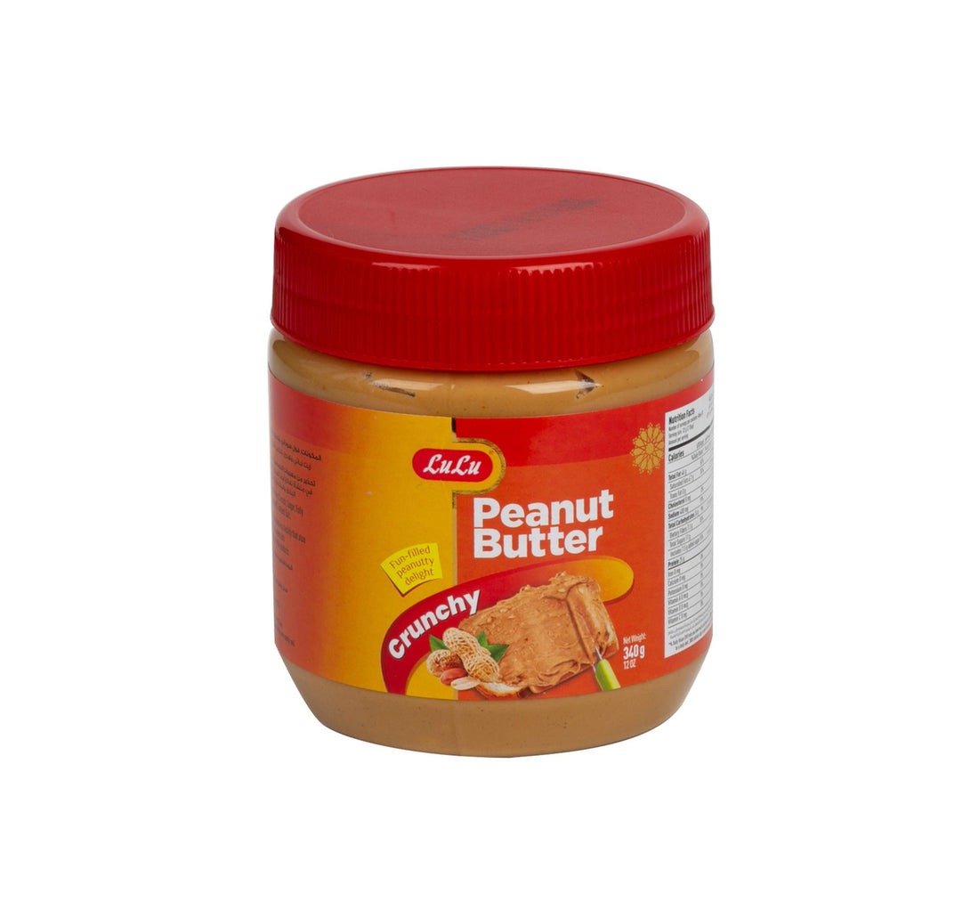 LuLu Crunchy Peanut Butter 2 x 340 g