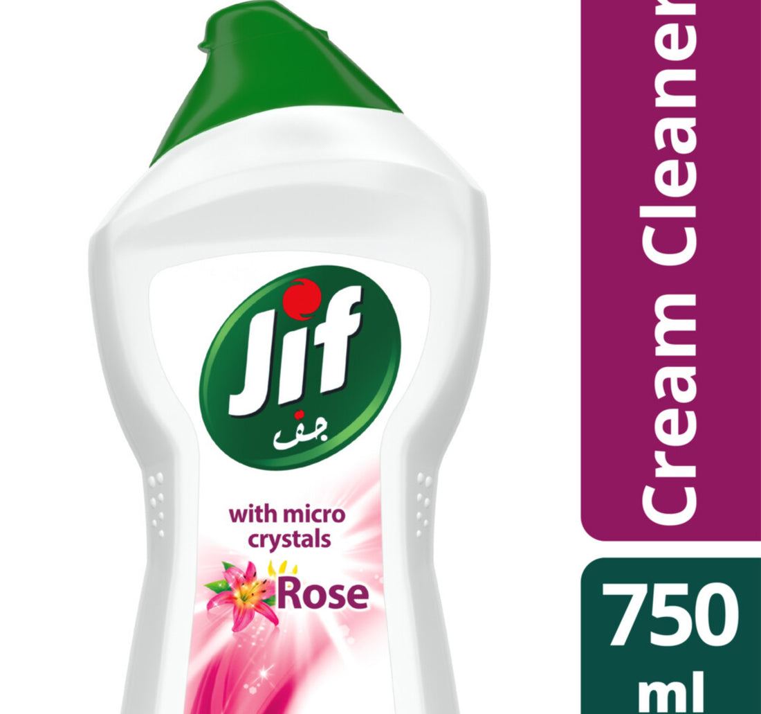 كريم جيف مع كريستالات الورد الدقيقة 750 مل