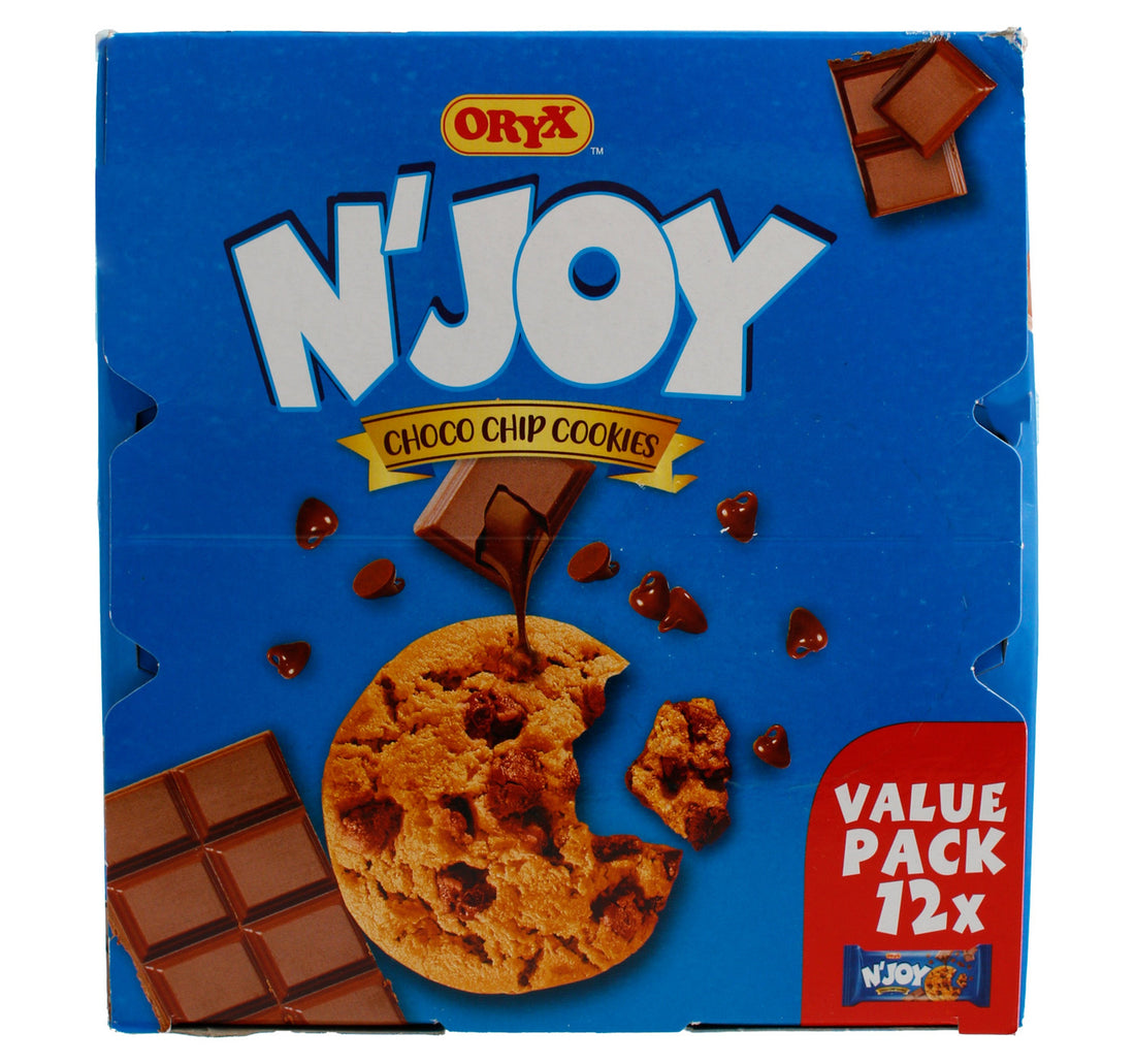 Oryx Choco Chip Cookies Value Pack 12 x 36 g