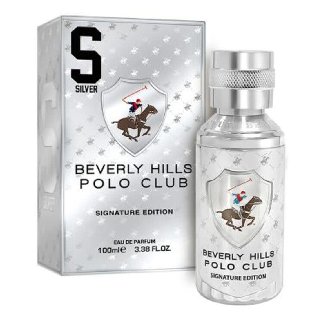 Beverly Hills Polo Club Men Silver Eau de Parfum, 100 ml