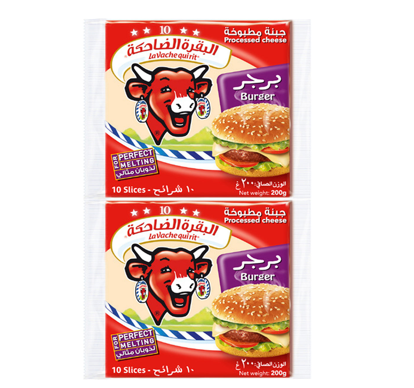 Lavache Quirit Burger Cheese Slices 2 x 200 g
