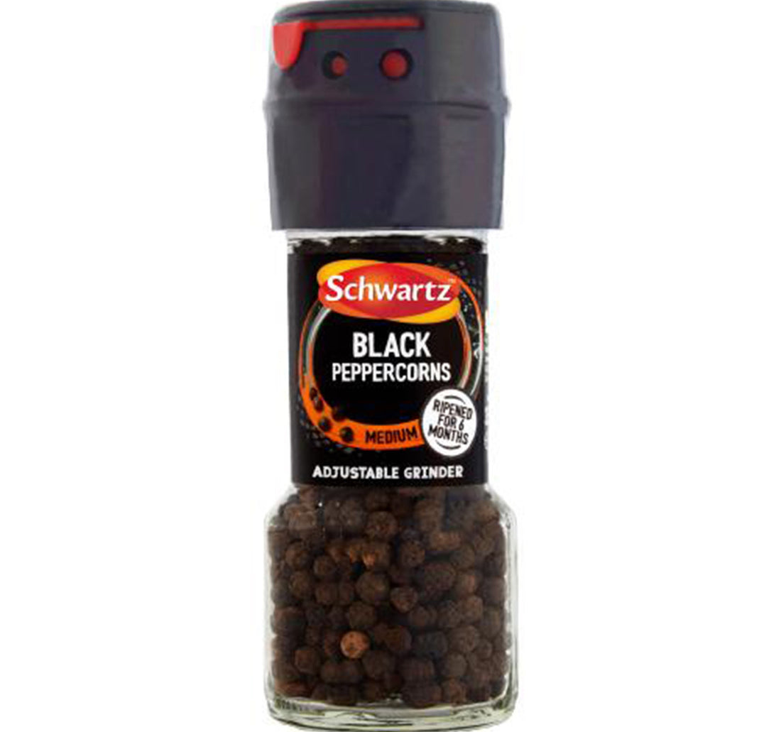 Schwartz Black Peppercorns Grinder 35 g