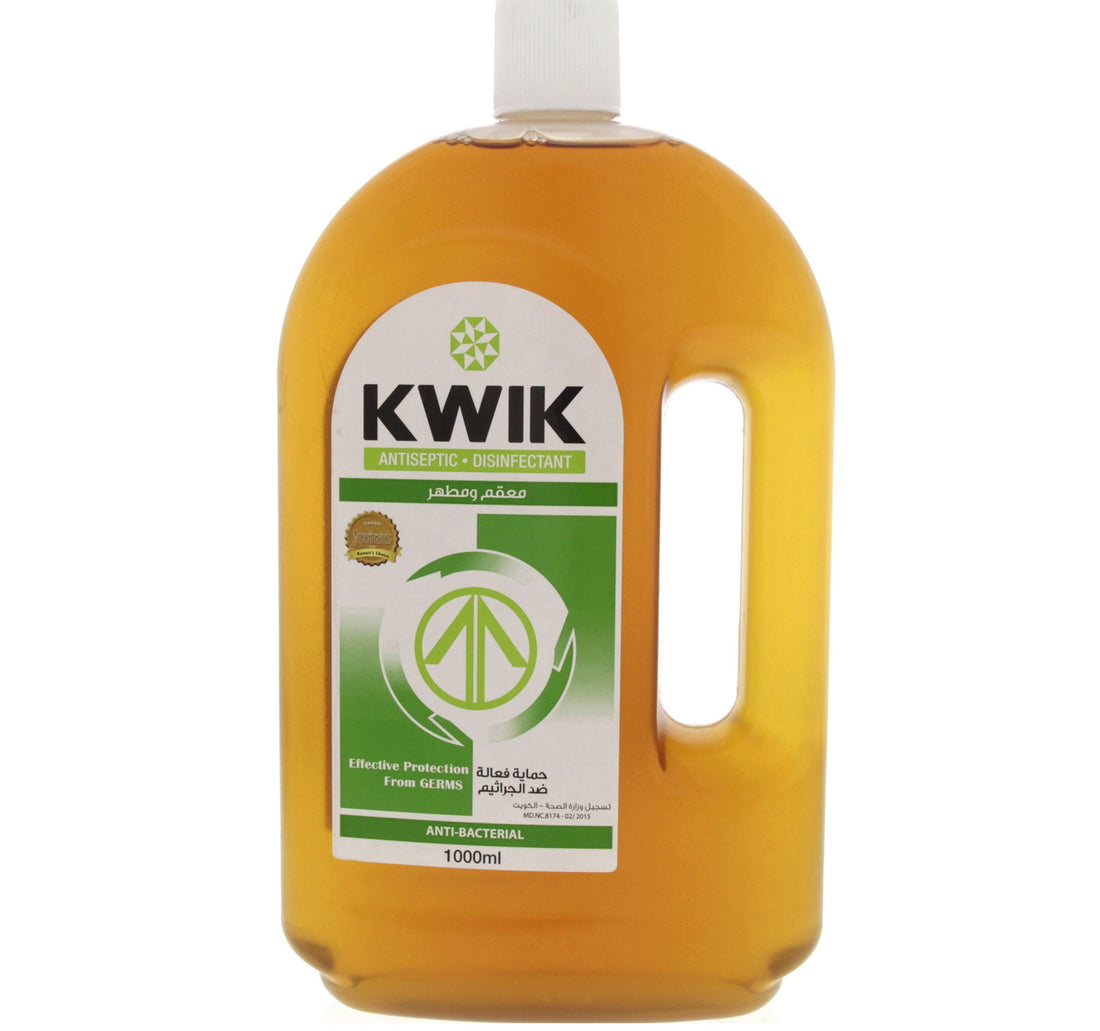 Kwik Antiseptic Disinfectant Anti Bacterial Liquid 1 Litre