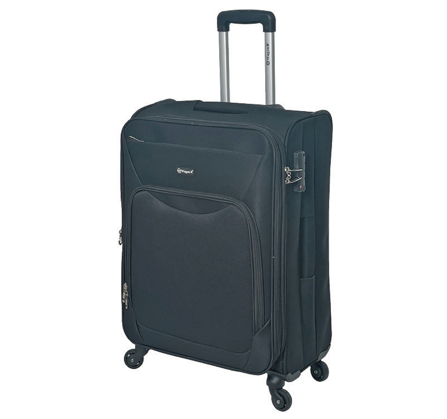 Wagon R UppBeat 4 Wheel Soft Trolley, 55 cm, Assorted