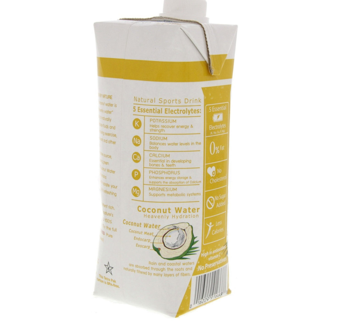 Foco 100% Pure Coconut Water with Pineapple 500 ml