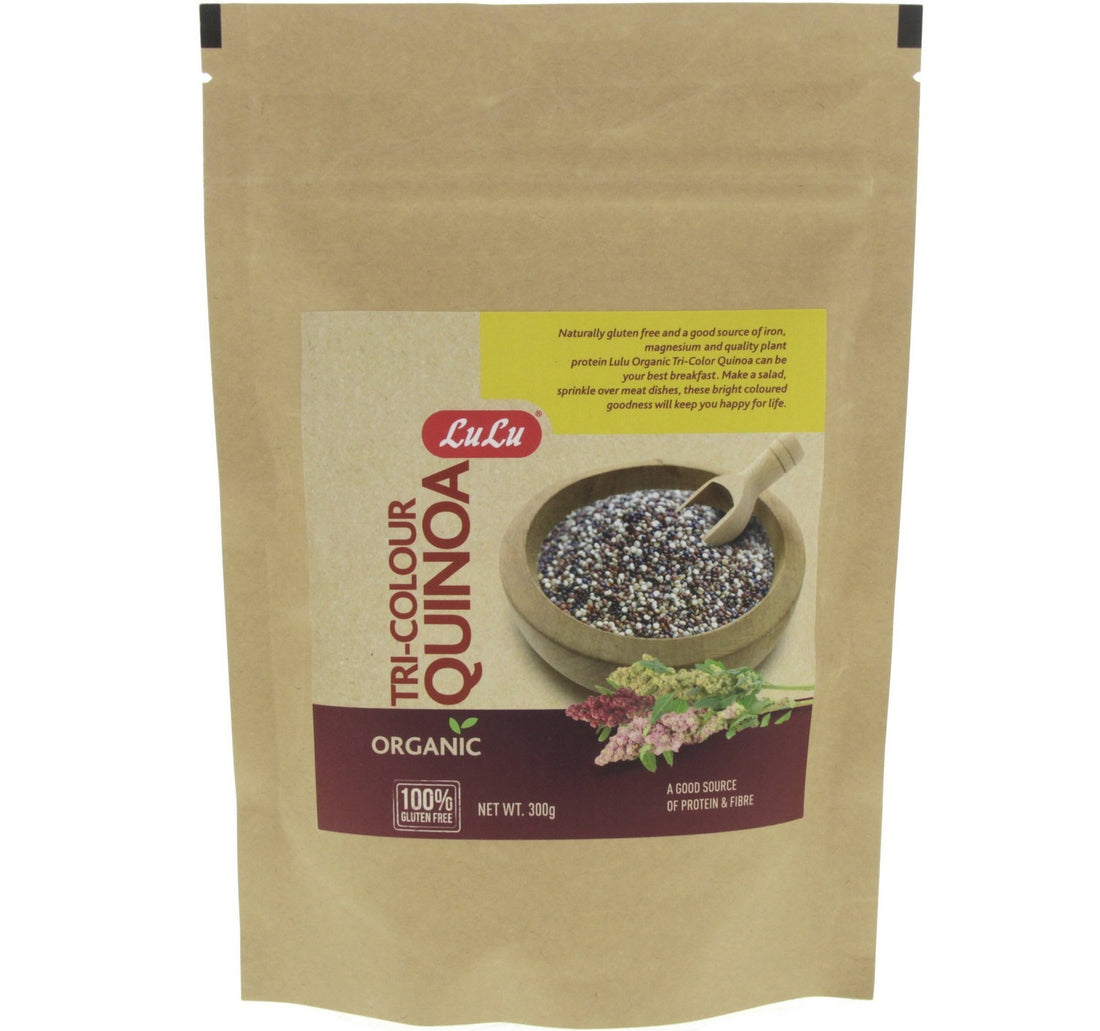 كينوا لولو العضوية ثلاثية الألوان 300 غرام