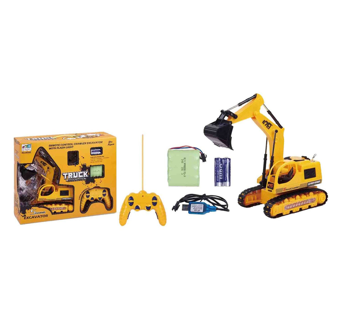 Skid Fusion Rechargeable Remote Control Excavator Truck 8035E