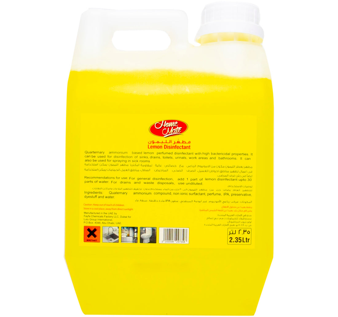 Home Mate Disinfectant Lemon 2.35 Litre