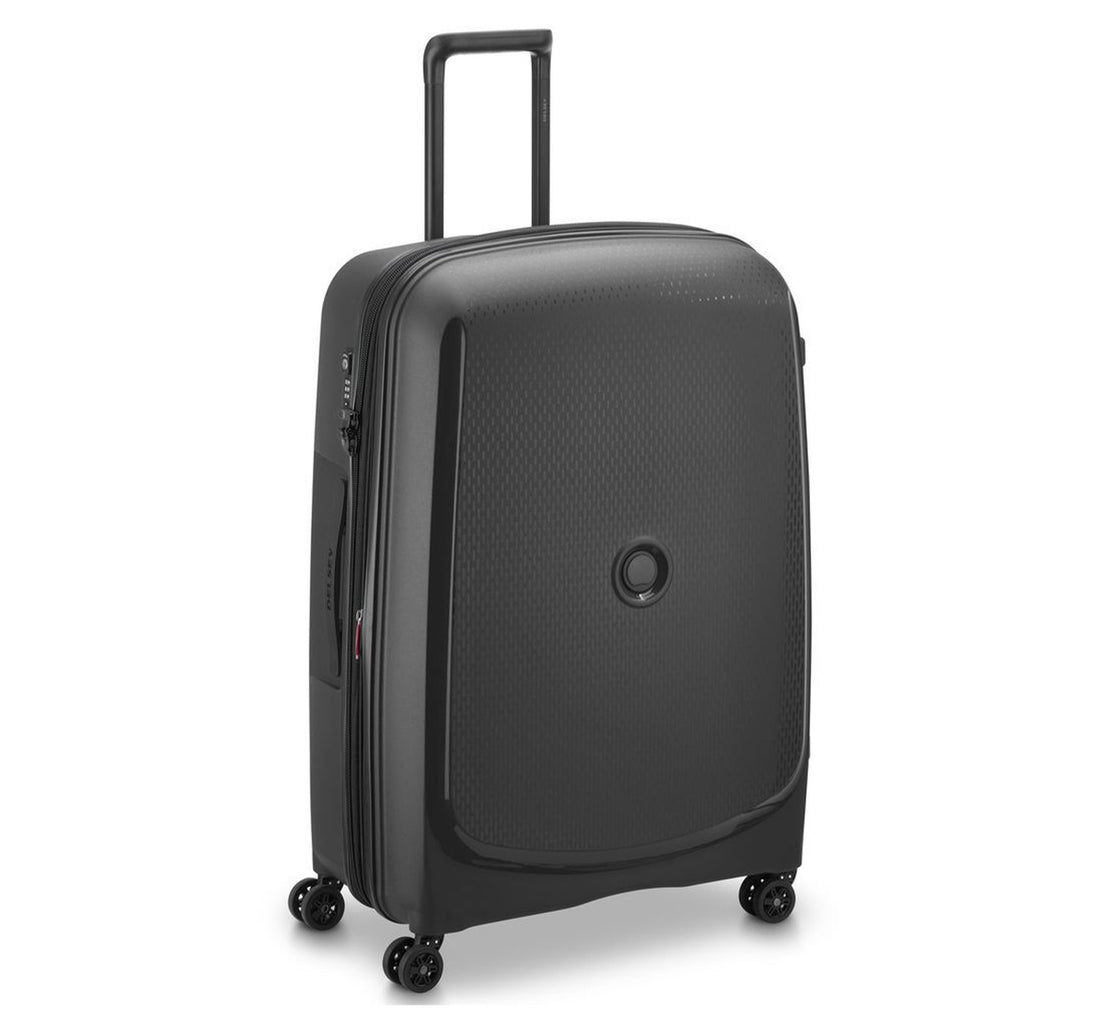 Delsey Belmont Plus Non Expandable 4 Wheels Hard Trolley, 70 cm, Black