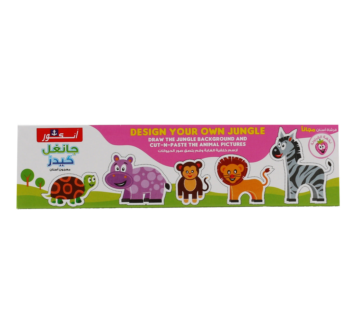 Anchor Toothpaste Jungle Kids Strawberry 50 g