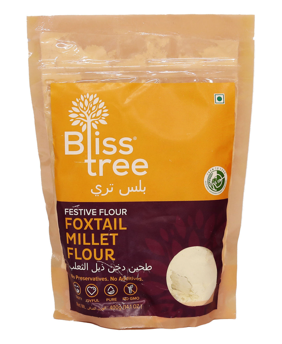 Bliss Tree Foxtail Millet Flour 400 g