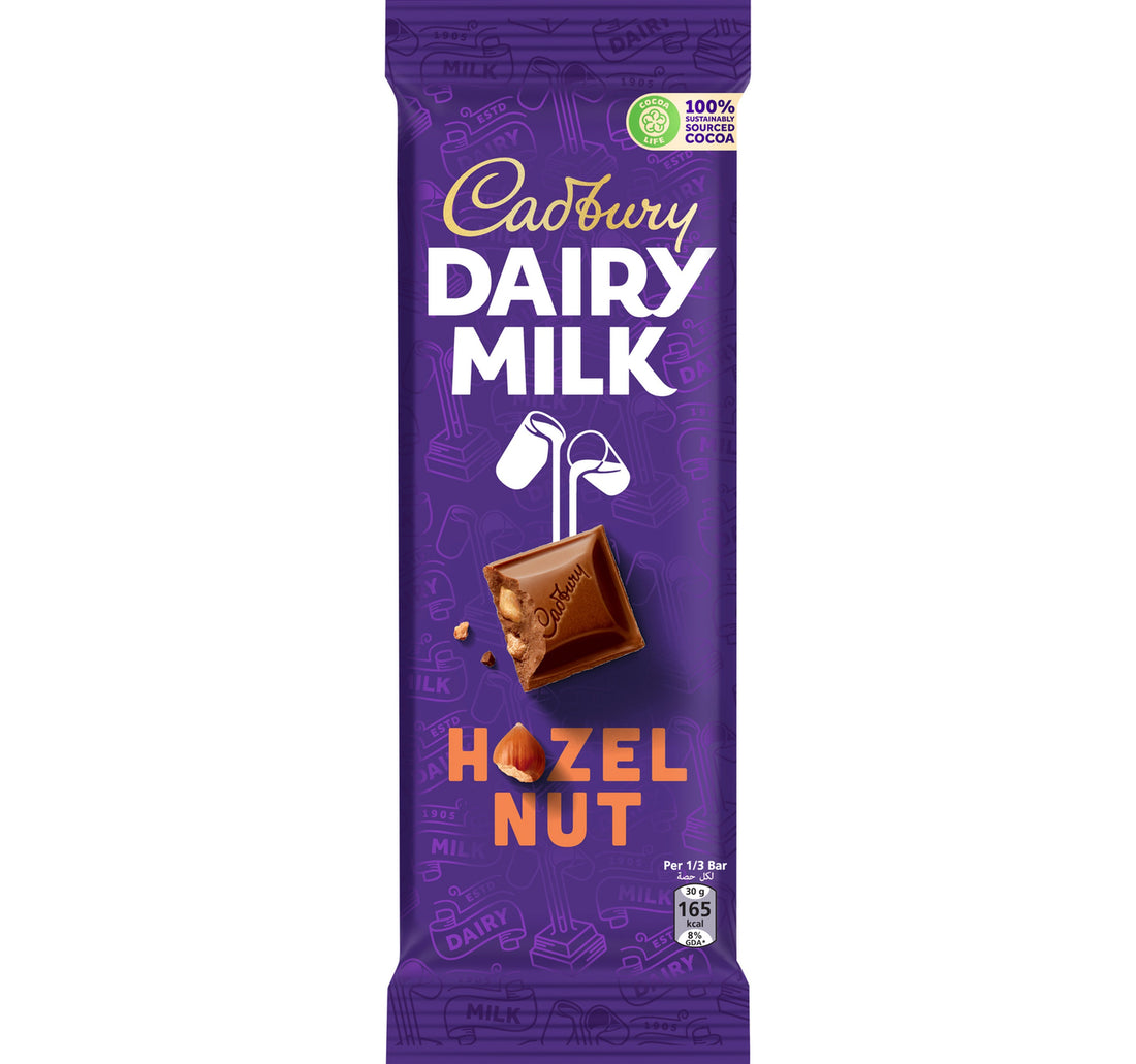 Cadbury Dairy Milk Hazelnut Chocolate 90 g