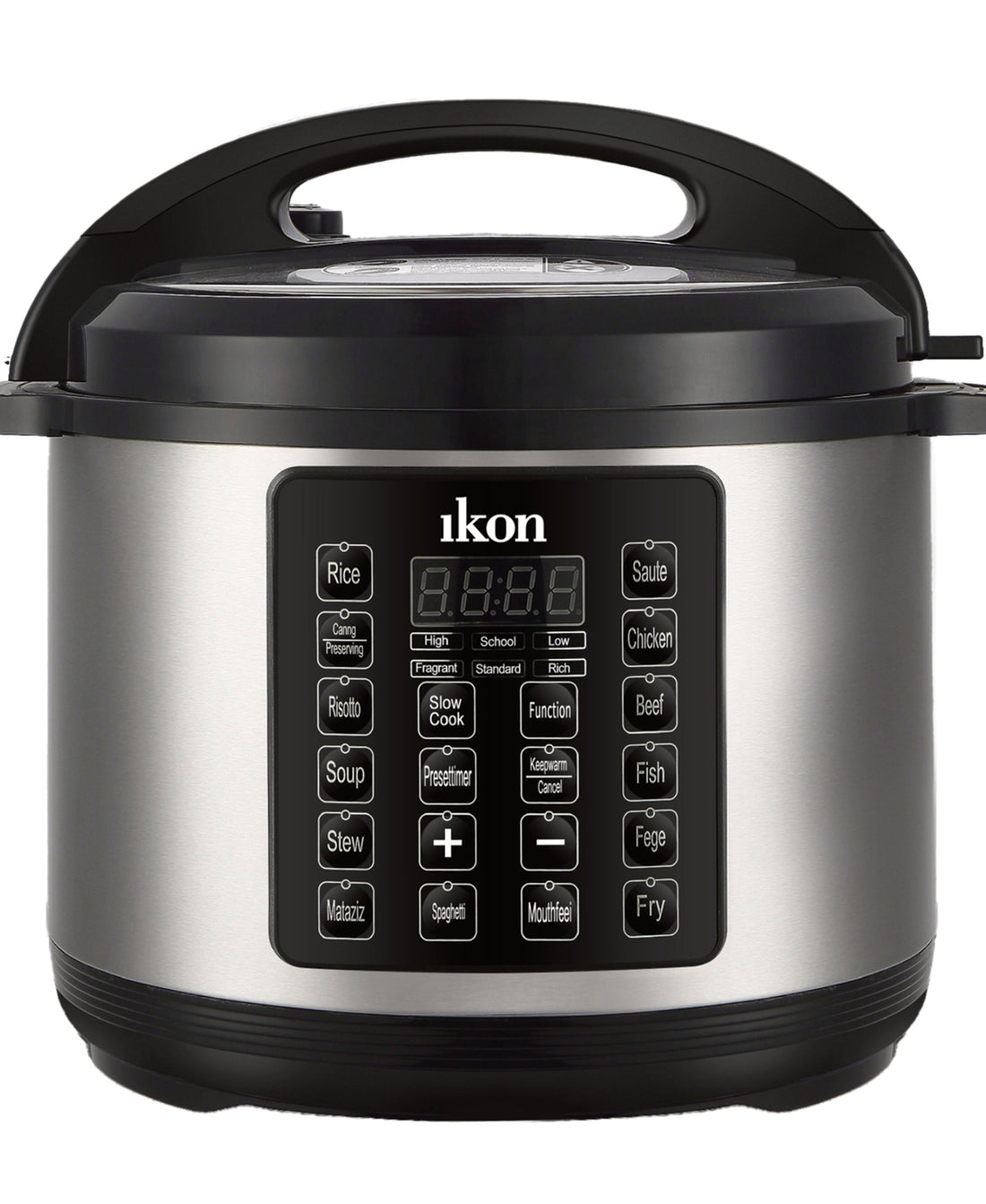 قدر ضغط كهربائي من ايكون، ١٢ لتر، ١٦٠٠ واط، IK-PL125