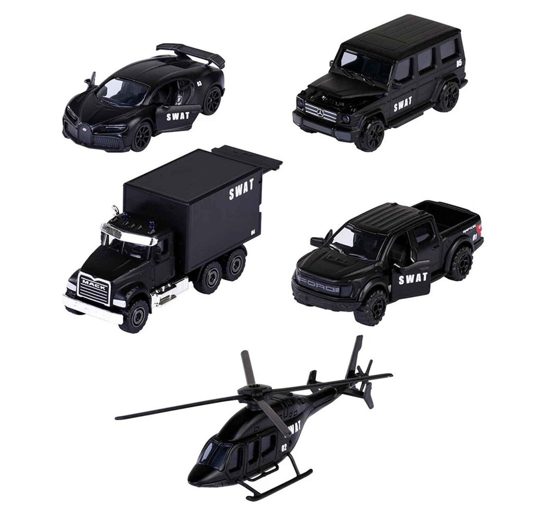 Majorette Swat Die-Cast Car Set, 212053167