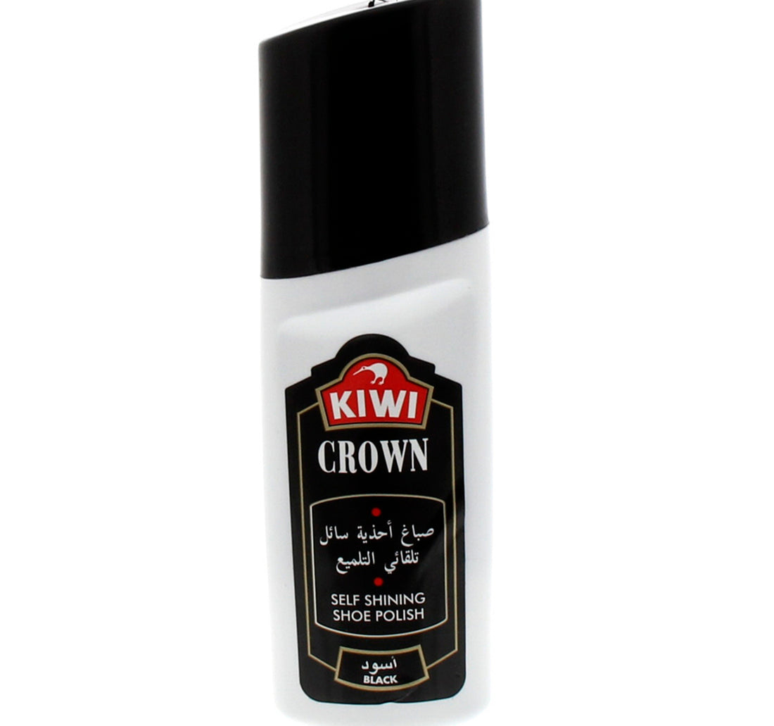 Kiwi Crown Self Shining Shoe Polish Black 75 ml