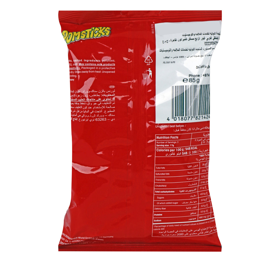 Lorenz Salted Pomsticks 85 g