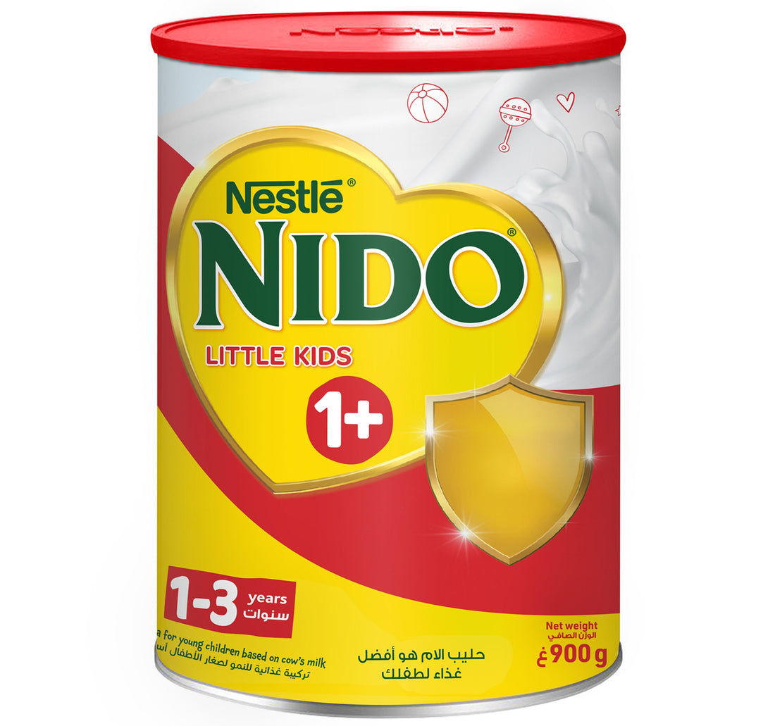 Nestle Nido Little Kids 1+ Growing Up Milk For Toddlers 1-3 Years 900 g