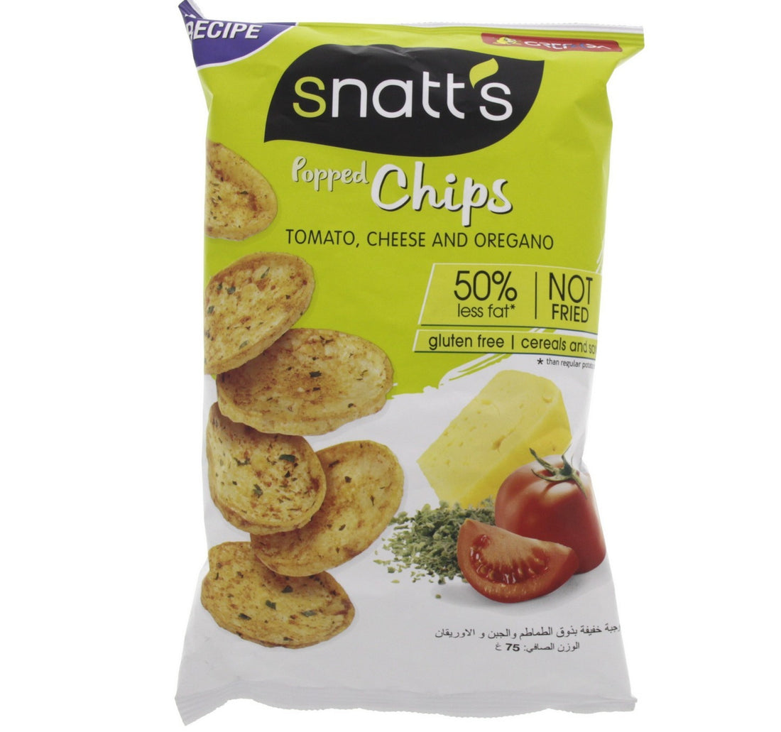 رقائق سناتس بنكهة الطماطم والجبن والأوريجانو 75 جم