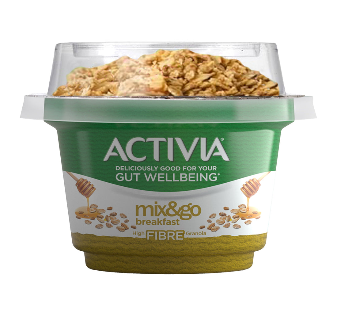 Activia Mix & Go Breakfast Oat Honey Granola Yogurt 150 g