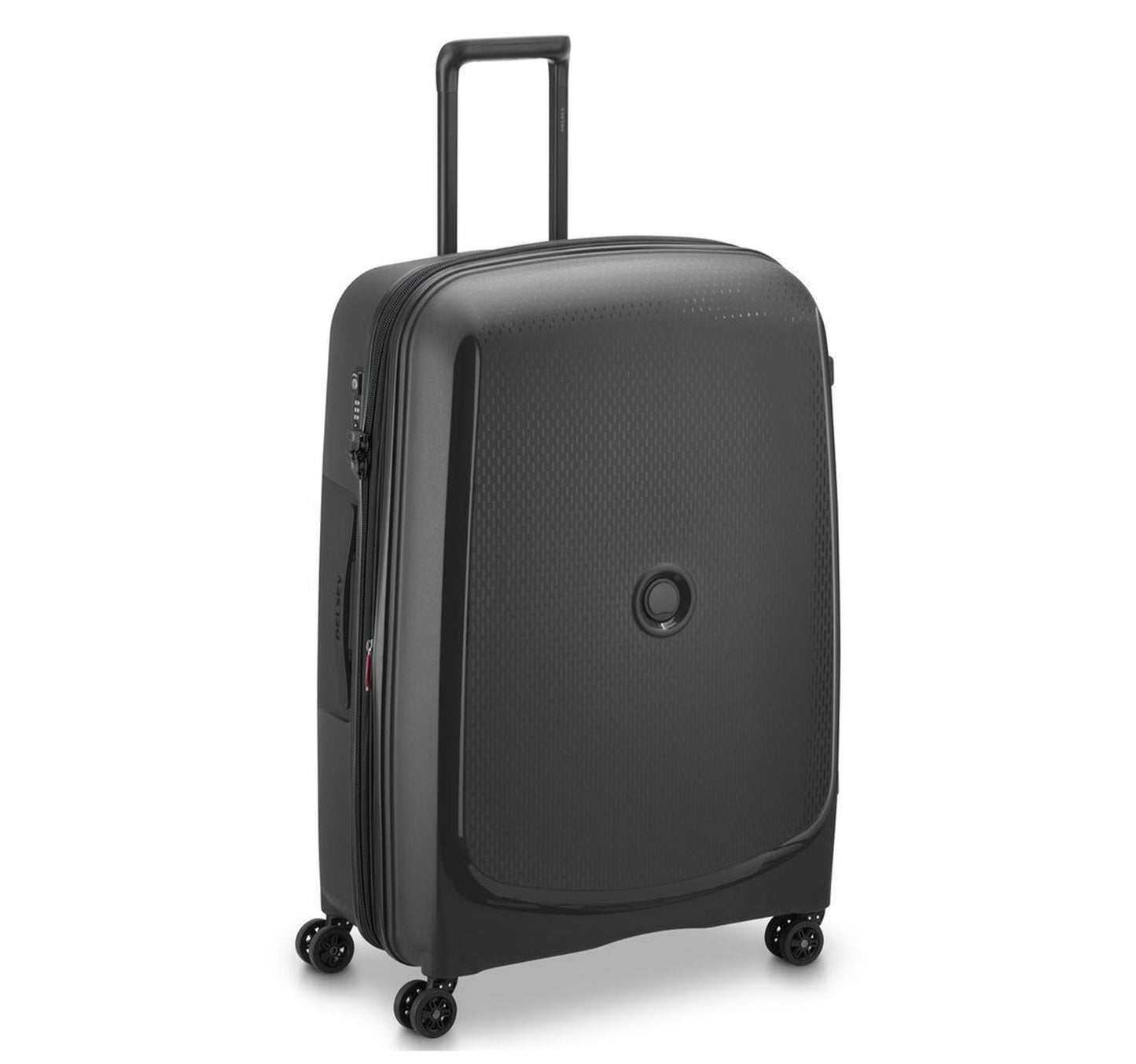 Delsey Belmont Plus Non Expandable 4 Wheels Hard Trolley, 55 cm, Black
