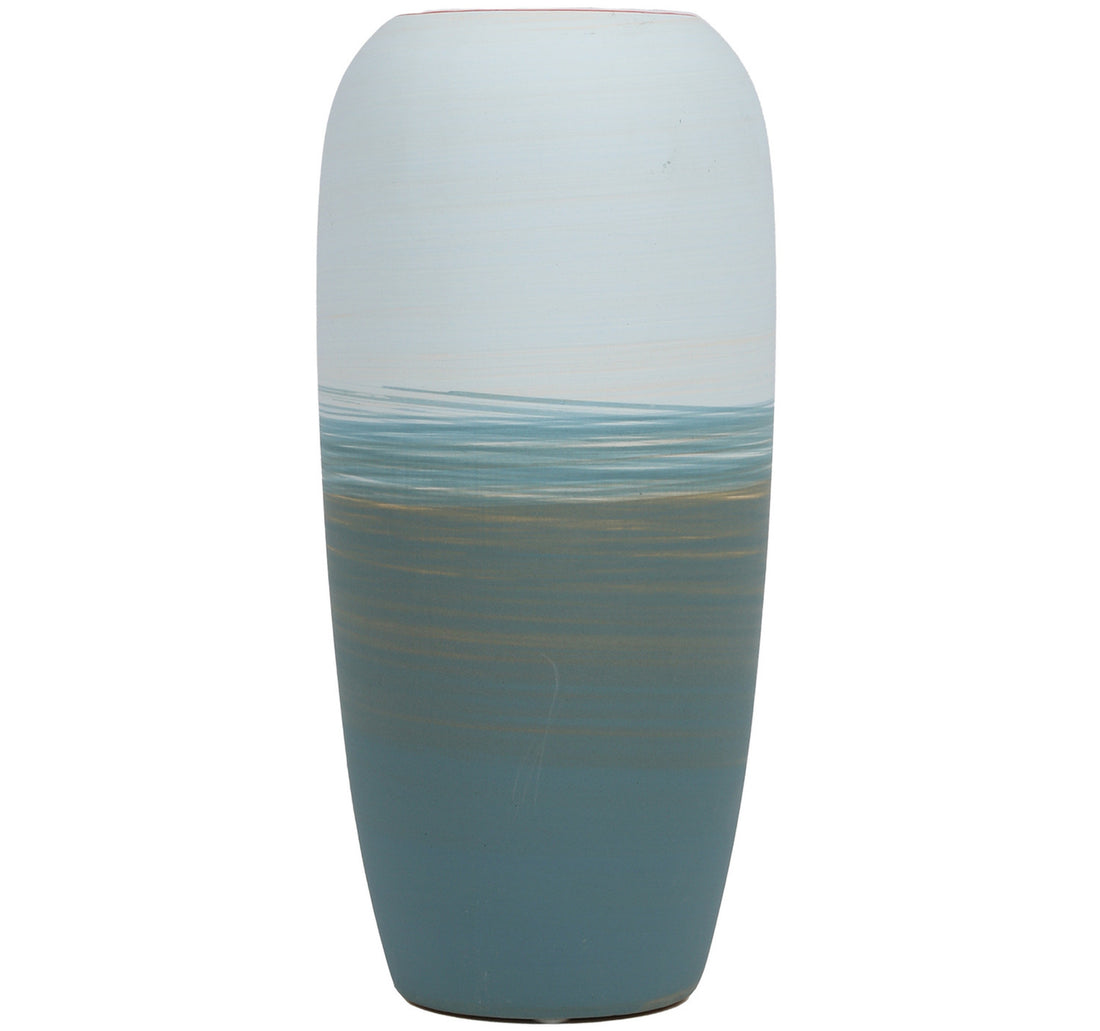 Maple Leaf Flower Vase Ceramic D3-25 Assorted