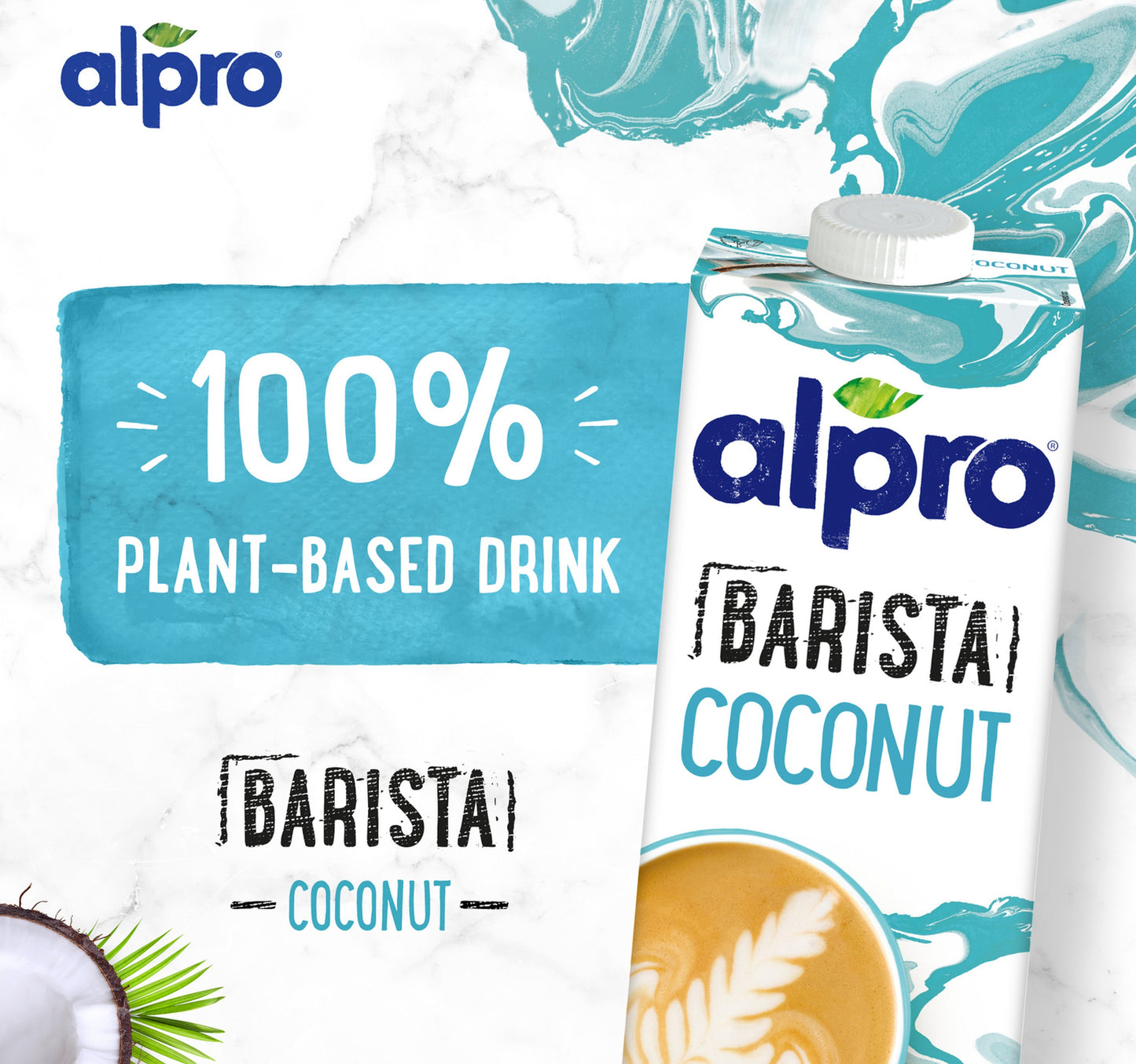 Alpro Barista For Professionals Coconut Drink 1 Litre