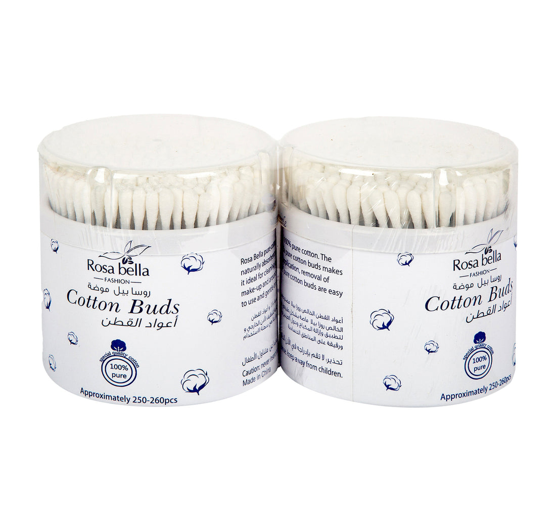 Rosa Bella Cotton Buds 2 x 250pcs