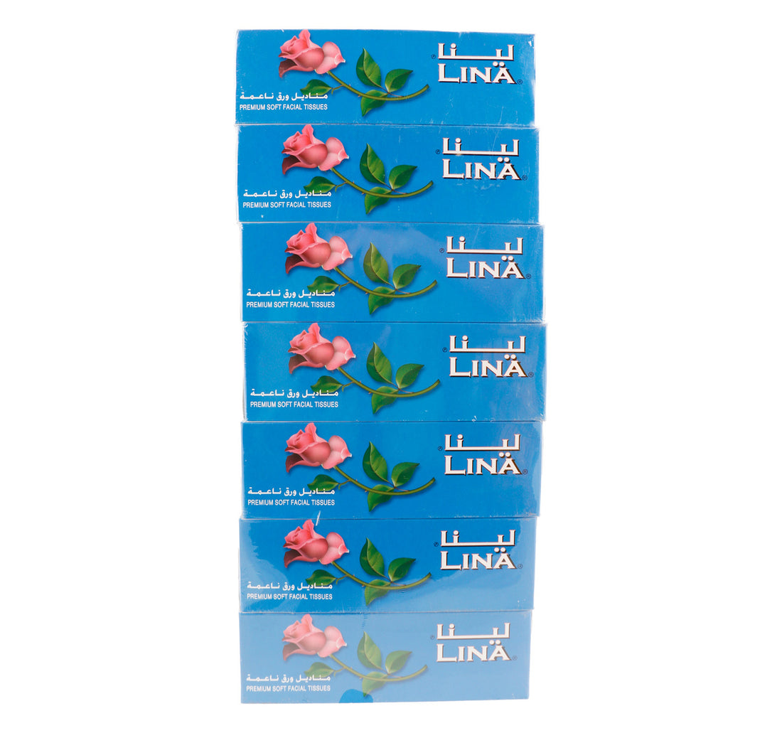 Lina Facial Tissue Value Pack 7 x 150 Sheets