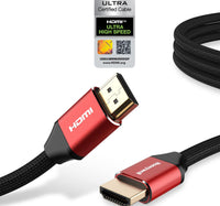 Honeywell 8K HDMI cable with Ethernet, 1m, Red, HC000020