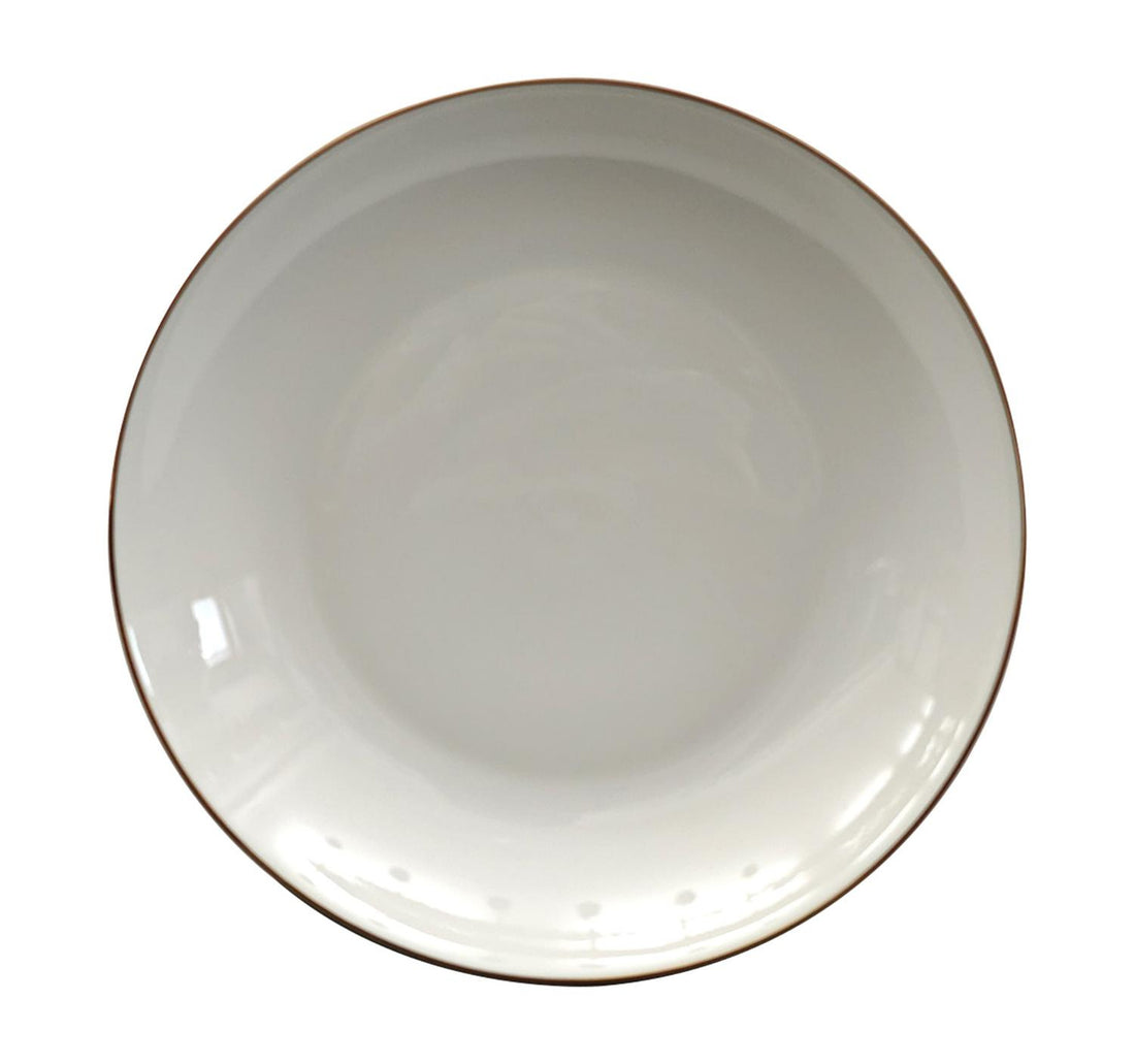 طبق حساء بيرل نوار، 8 بوصات، أبيض، NBC080GR-LIM/WH