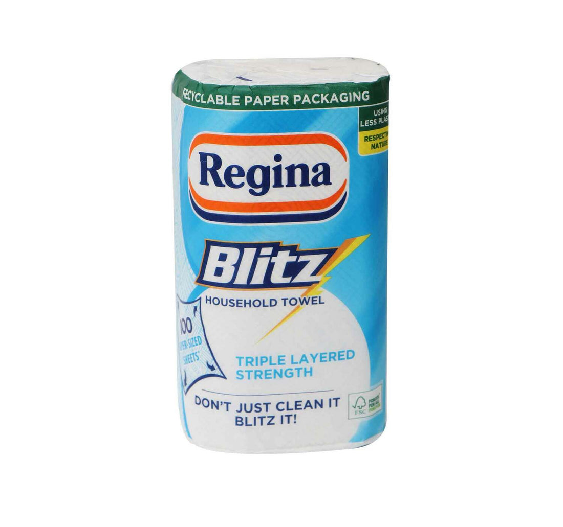 Regina Blitz House Hold Towel 3ply 100 Sheets