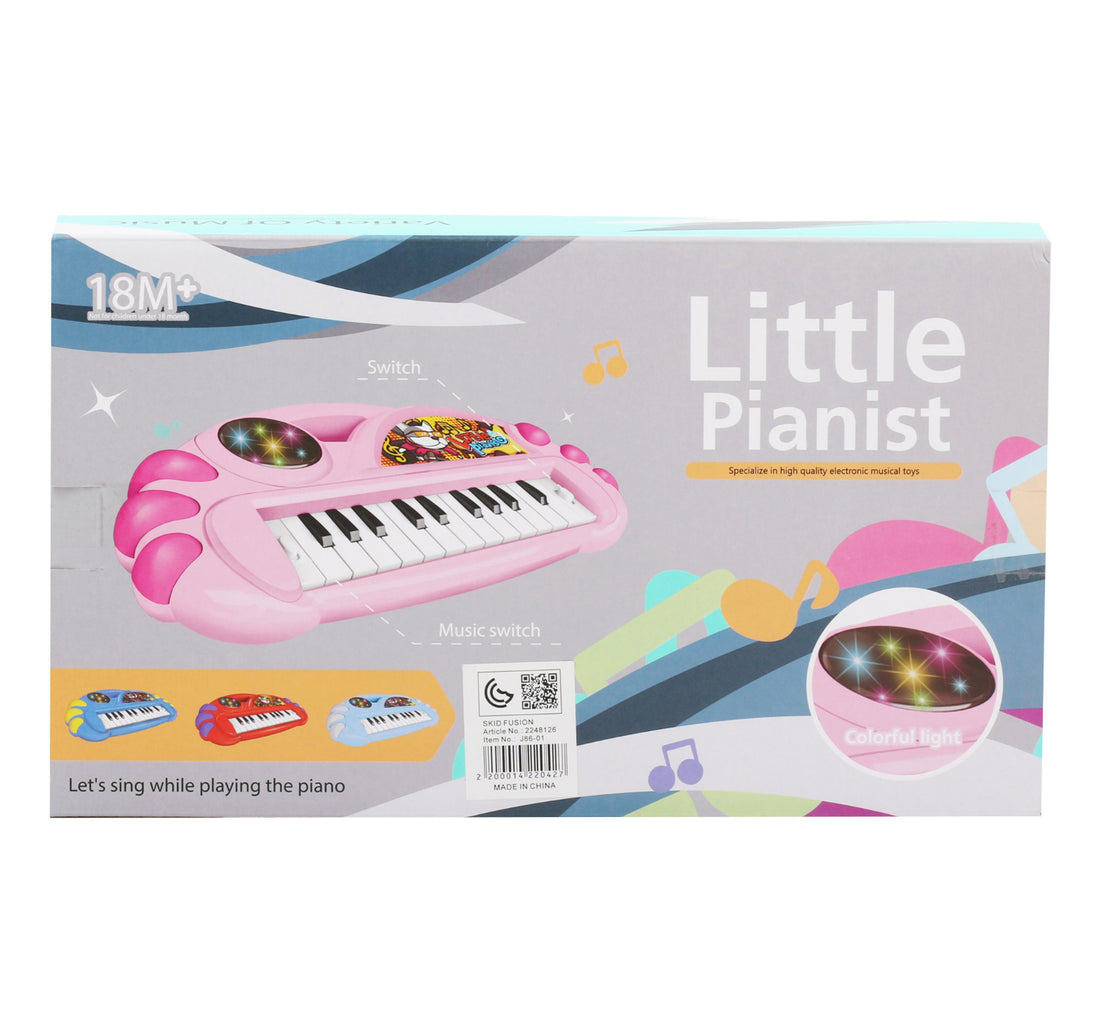 Skid Fusion Light & Sound Keyboard 6890613 Assorted Colors