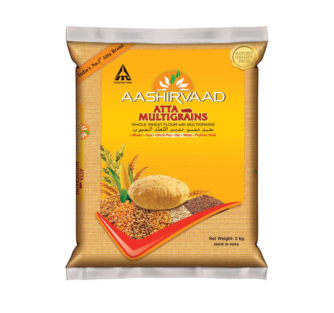Aashirvaad Whole Wheat Flour Atta with Multi Grains 2 kg