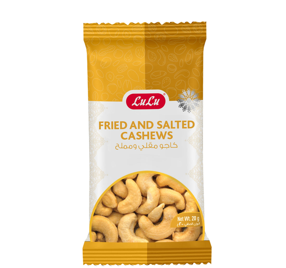 LuLu Fried & Salted Cashews 20 g