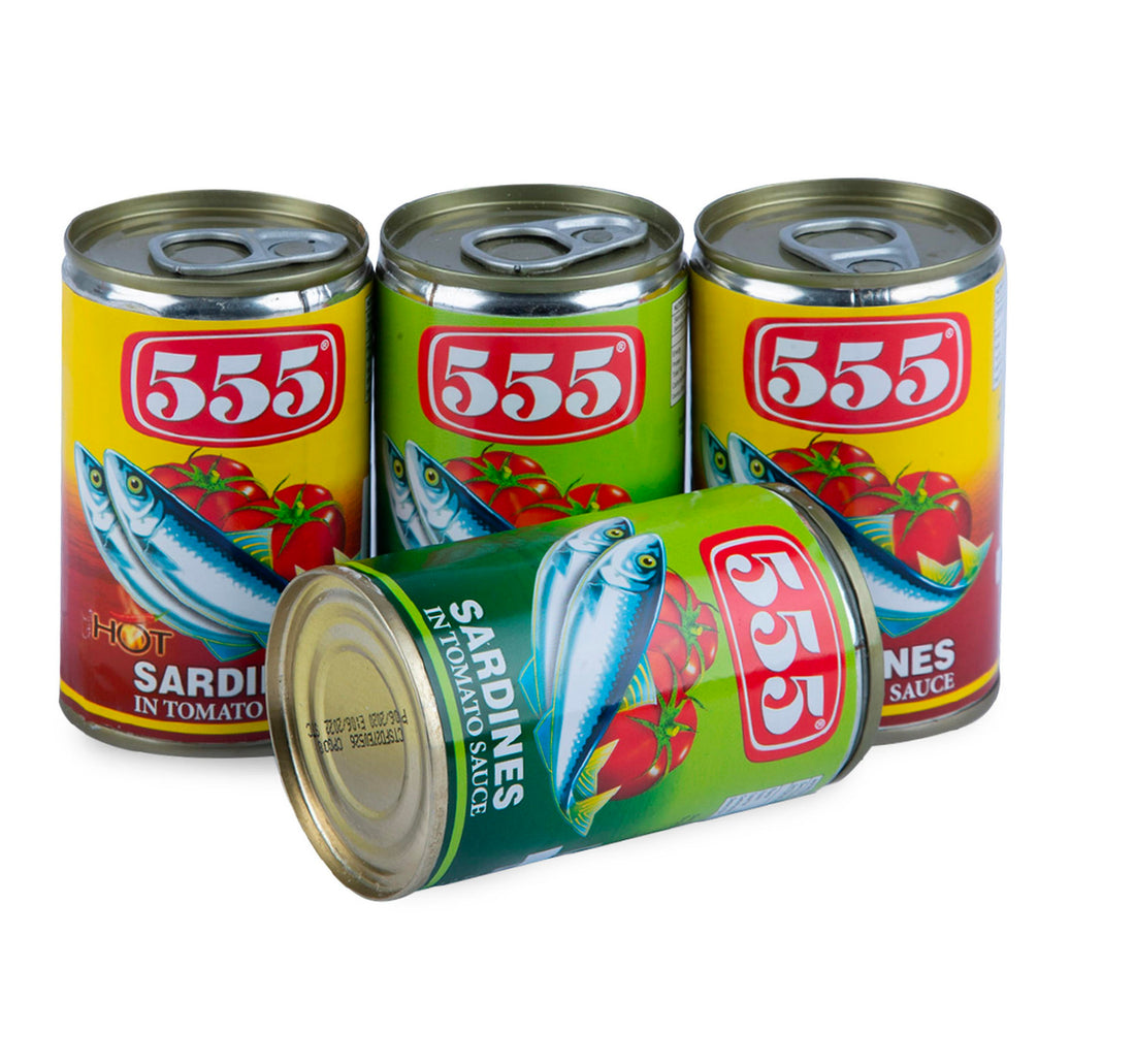 555 Sardines Assorted Value Pack 4 x 155 g