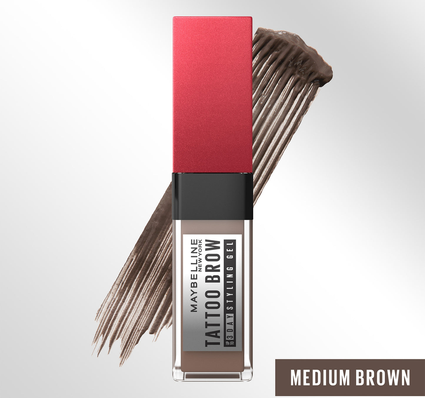 Maybelline New York Tattoo Brow 3 Day Styling Gel Medium Brown 1 pc
