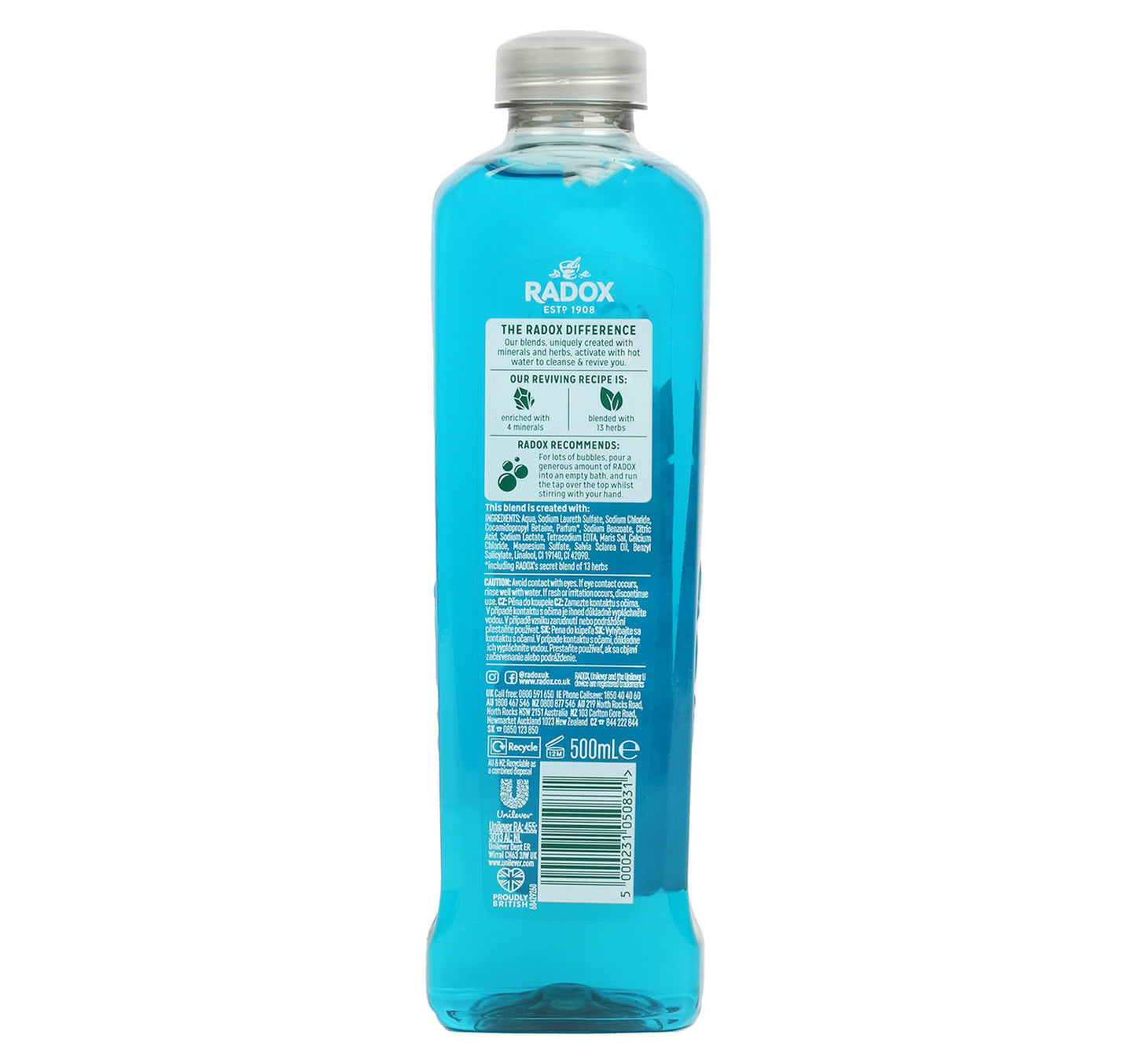 Radox Herbal Bath-Muscle Soak 500 ml