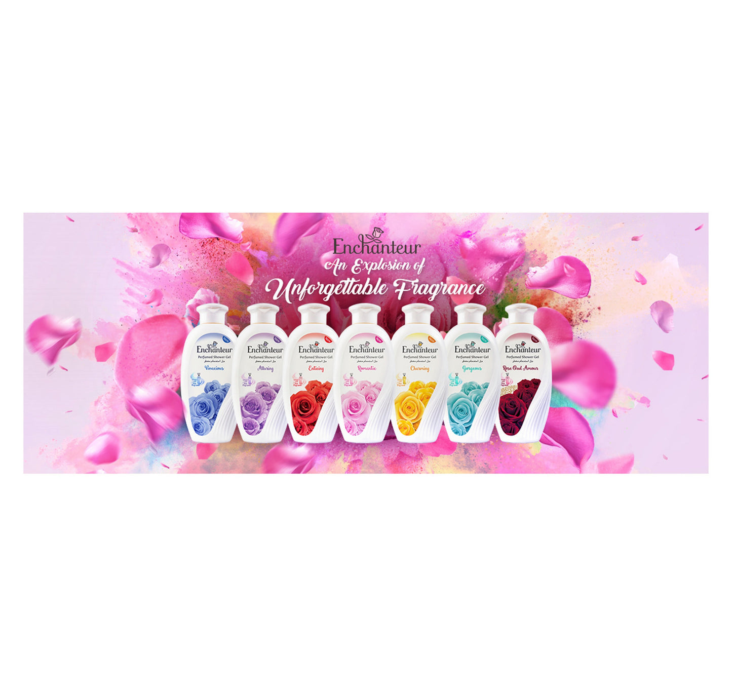 Enchanteur Satin Smooth Elegant Musk Lotion with Aloe Vera & Olive Butter 250 ml