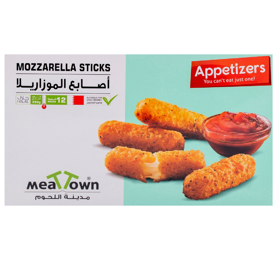 Meat Town Mozzarella Cheese Sticks 250 g