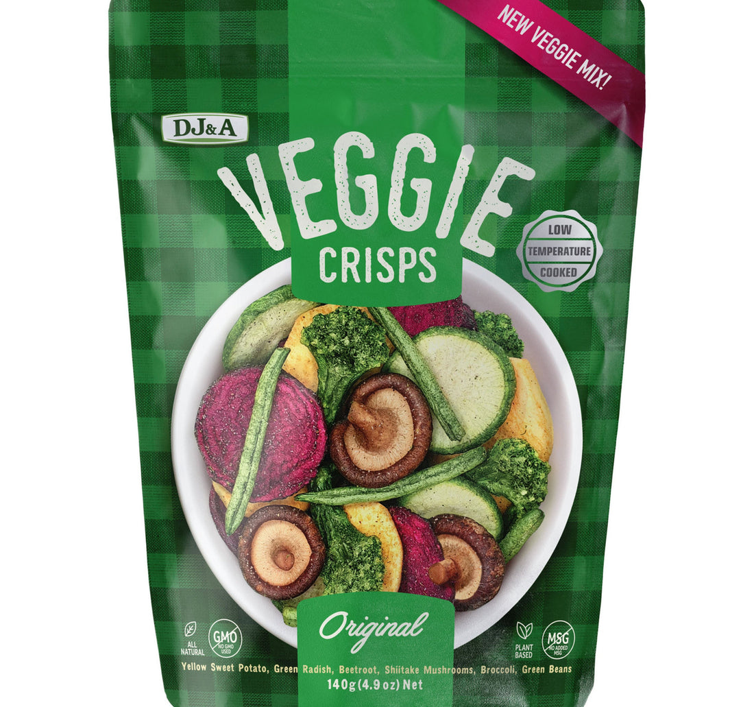 DJ&A Original Veggie Crisps 140 g