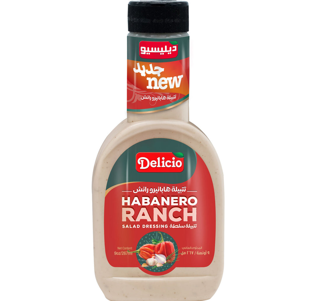 Delicio Habanero Ranch Salad Dressing 267 ml