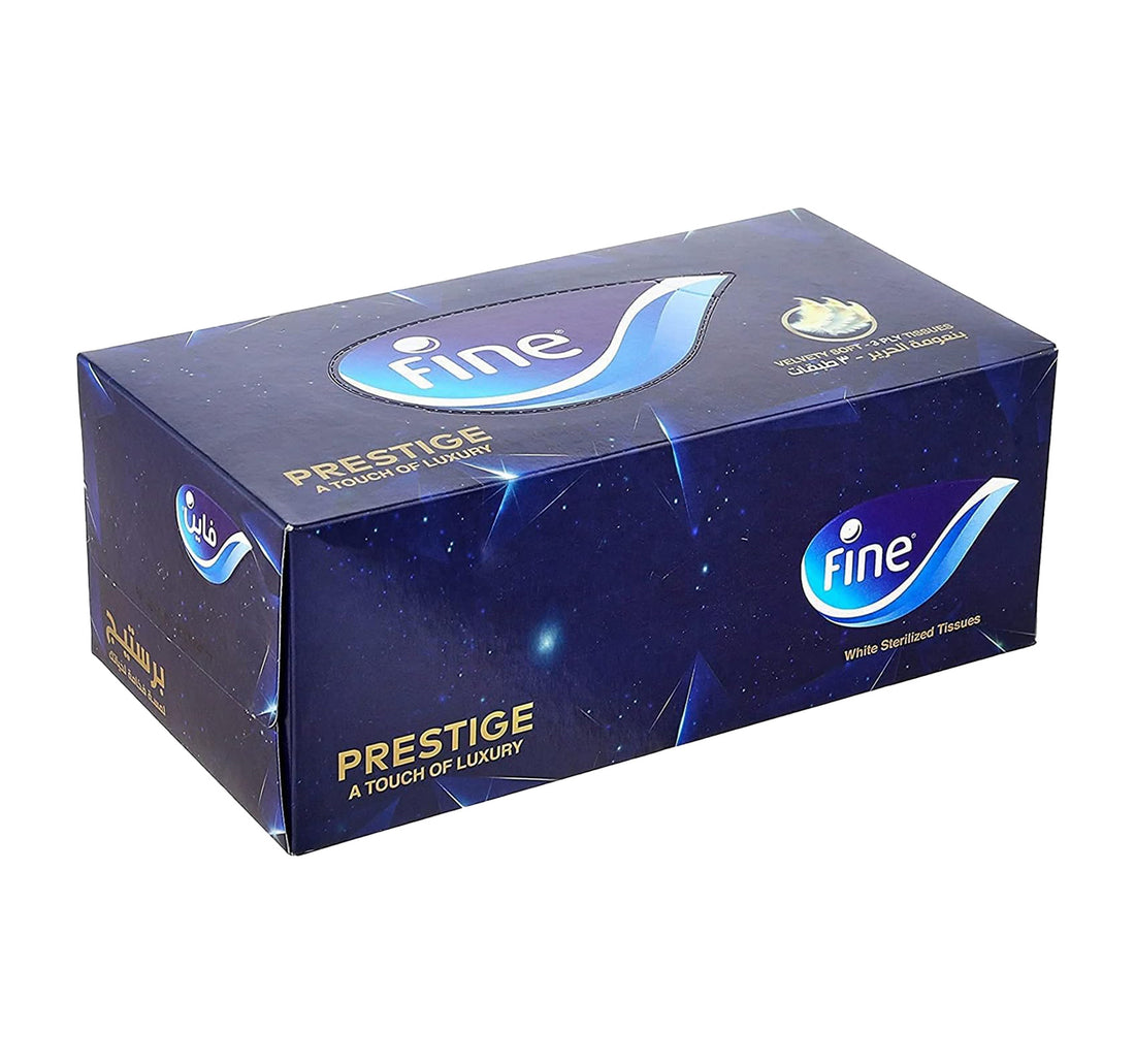 Fine Prestige Velvety Soft 3ply Facial Tissue 96 Sheets