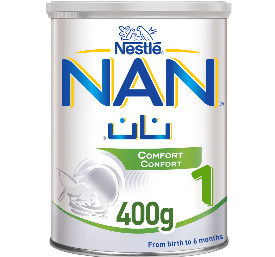 تركيبة نستله نان كومفورت 1 للرضع من الولادة إلى 6 أشهر 400 جرام