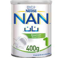 Nestle NAN Comfort 1 Starter Infant Formula From Birth to 6 Months 400 g