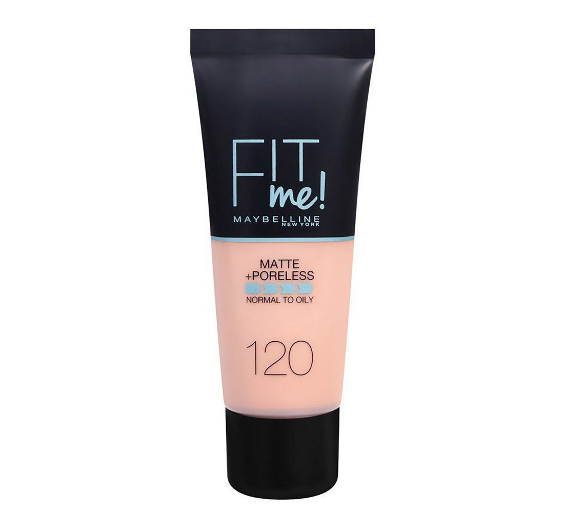 Maybelline Fit Me Matte And Poreless Foundation 120 Classic Ivory 1pc