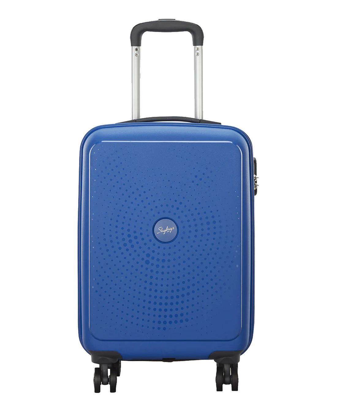 Skybags ZAP 4 Wheels Hard Trolley, 76 cm, Blue
